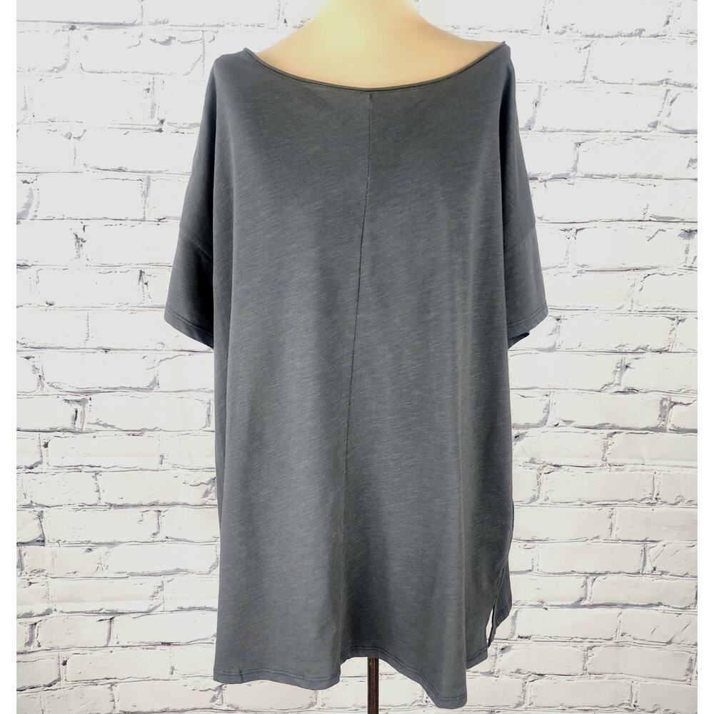 Eileen Fisher Top LG  Tunic Boxy Organic Cotton Corpcore cozycore loungewear